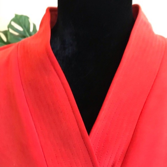 Dana Buchman 100% Silk Red Tunic (pre-Kohl’s sale) - Picture 3 of 9